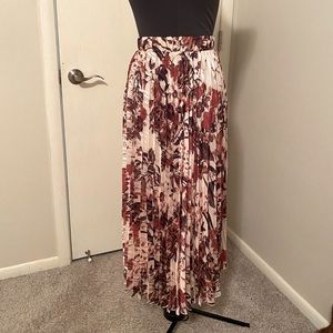 Midi Floral Skirt